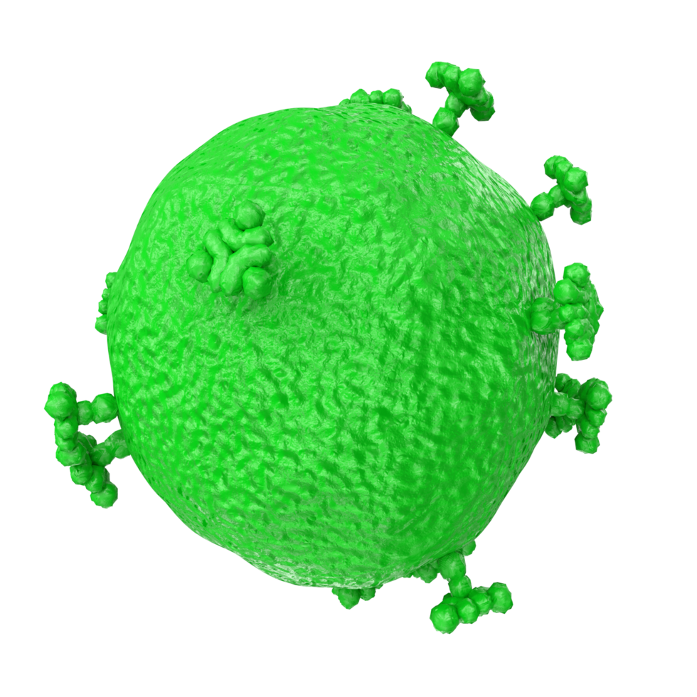 virus isolated on transparent background png