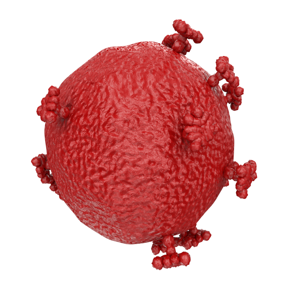 virus isolated on transparent background png