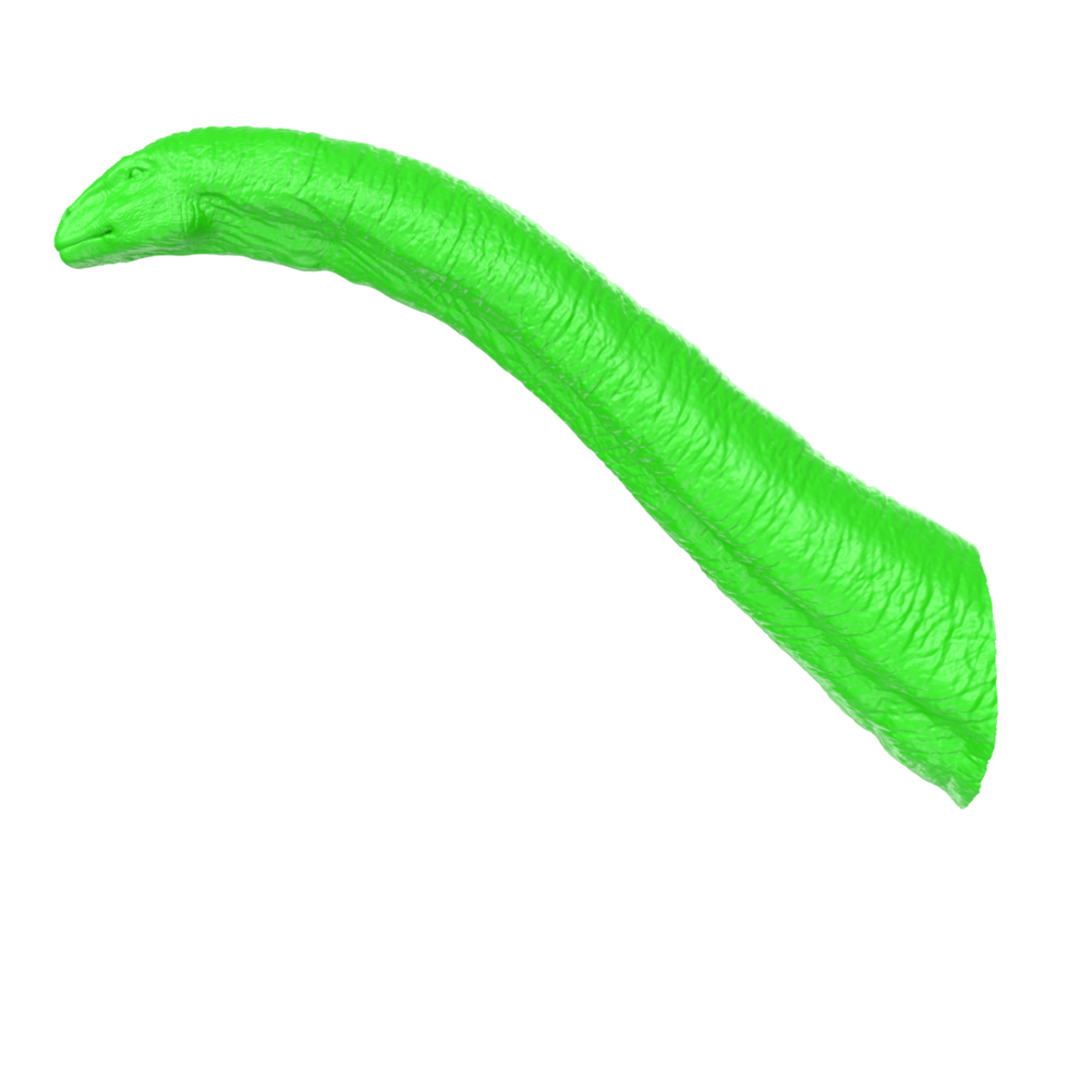 apatosaurus animal isolado em transparente fundo png