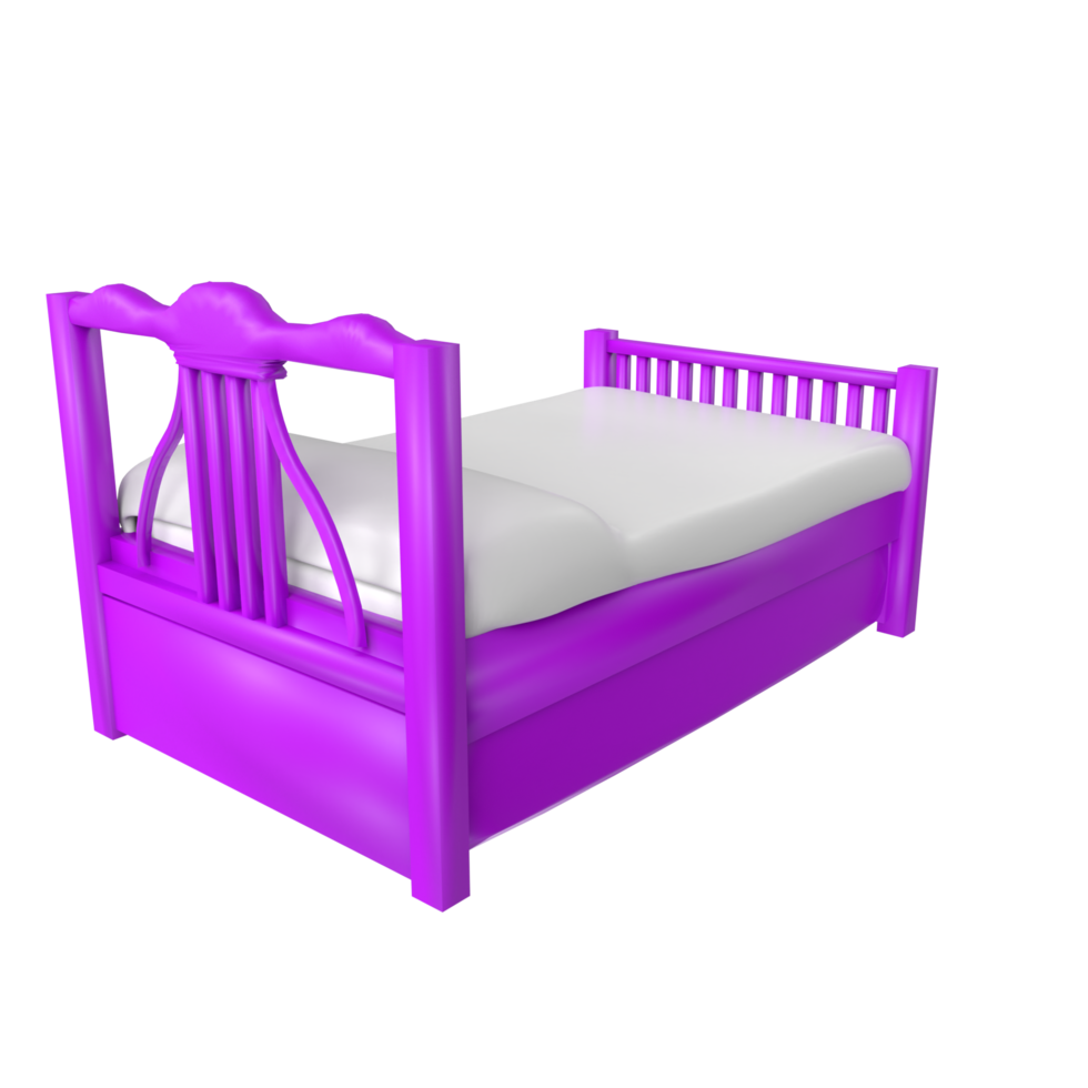 cama isolado em transparente fundo png