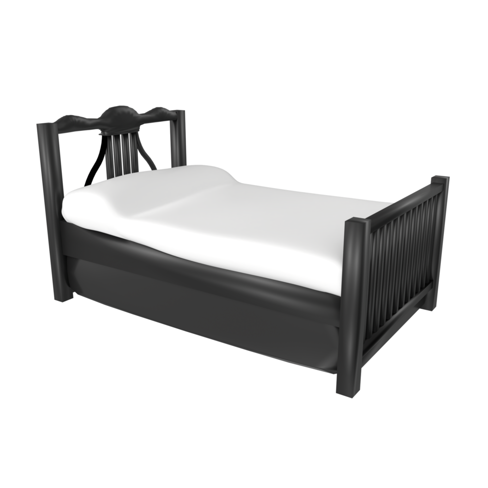 letto isolato su trasparente sfondo png