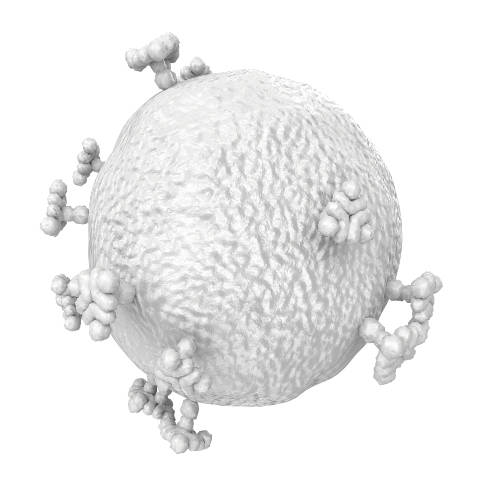 virus isolated on transparent background png