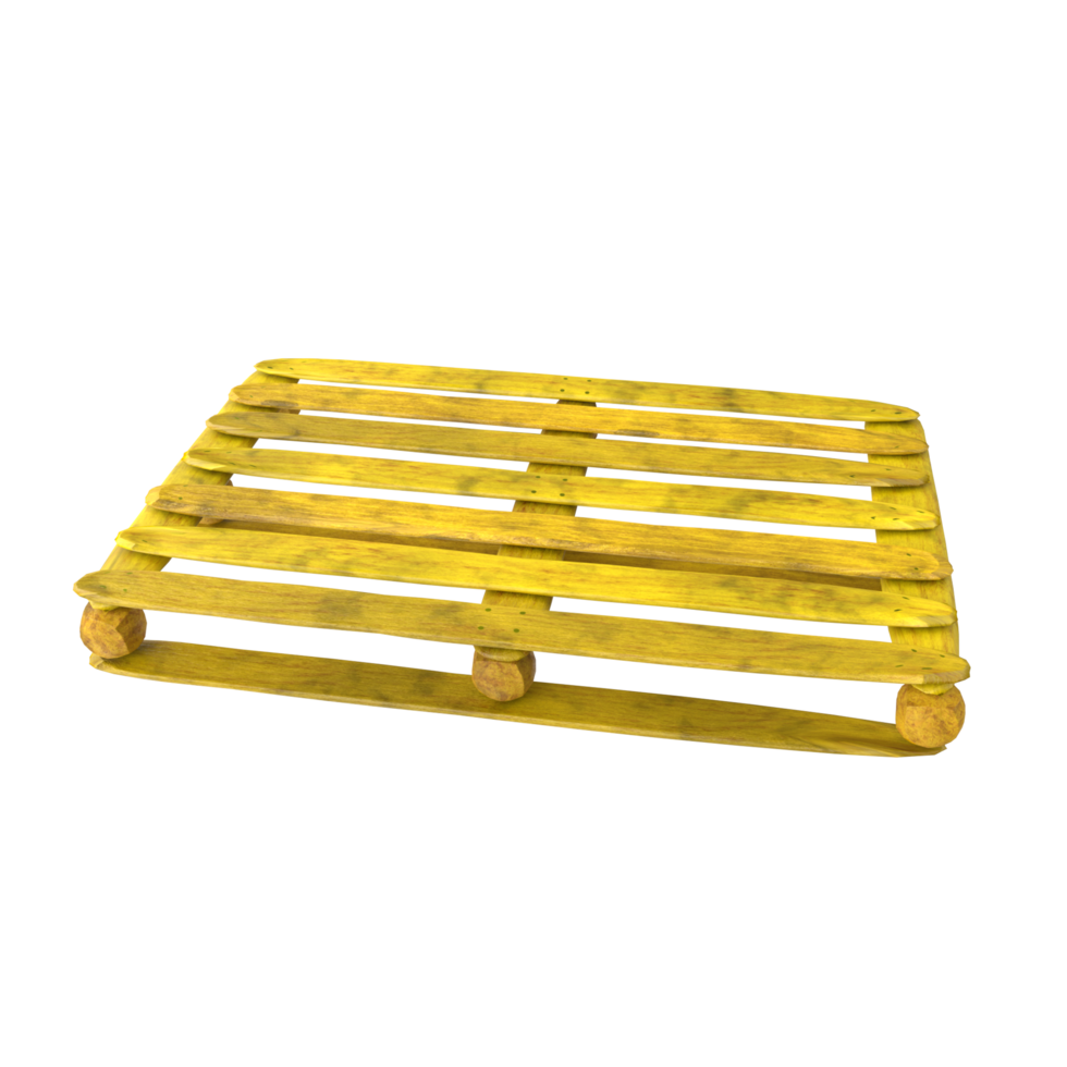 de madera paleta aislado en transparente png