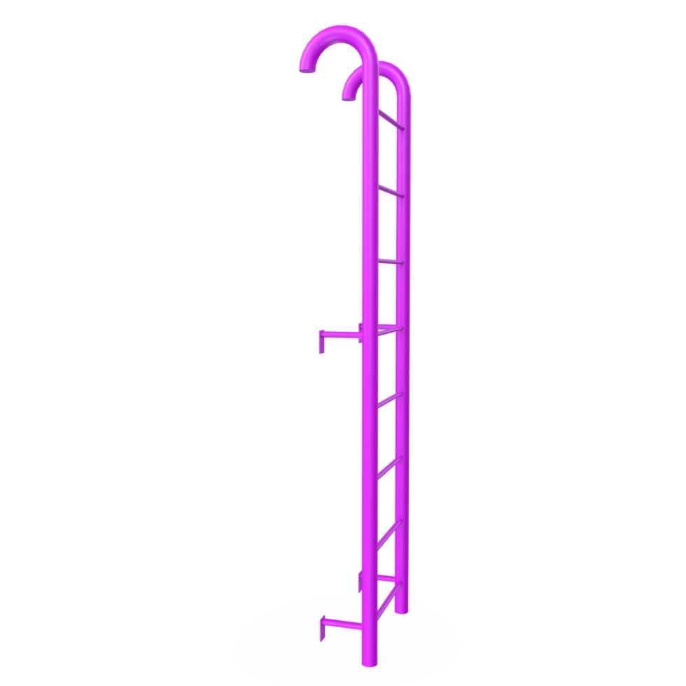 Ladder isolated on transparent background png