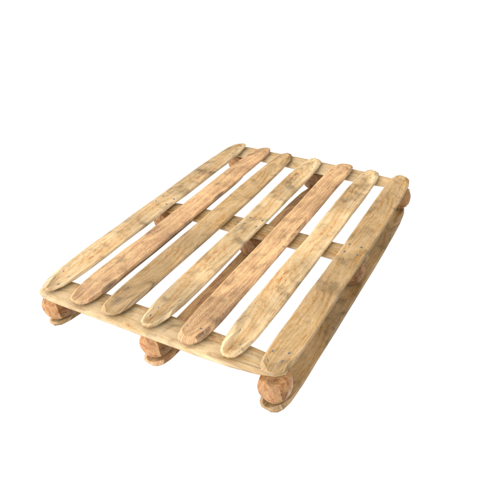 houten pallet geïsoleerd Aan transparant png