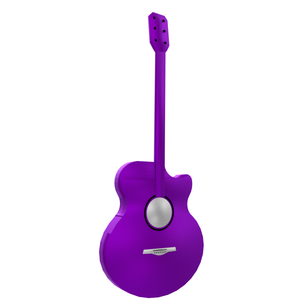 guitarra isolado em transparente png