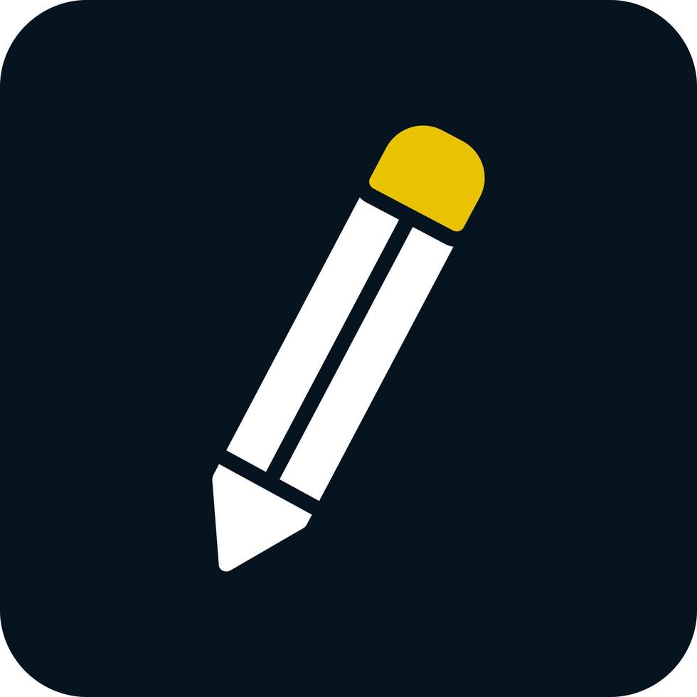 Pencil Alt Vector Icon Design