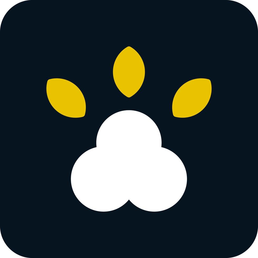 Paw Vector Icon Design