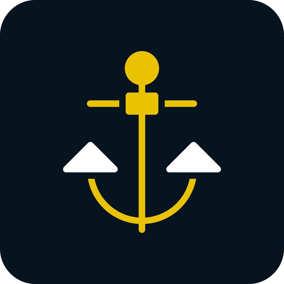 Anchor Vector Icon Design