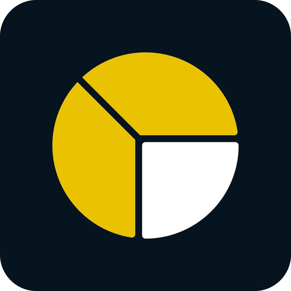 Chart Pie Vector Icon Design