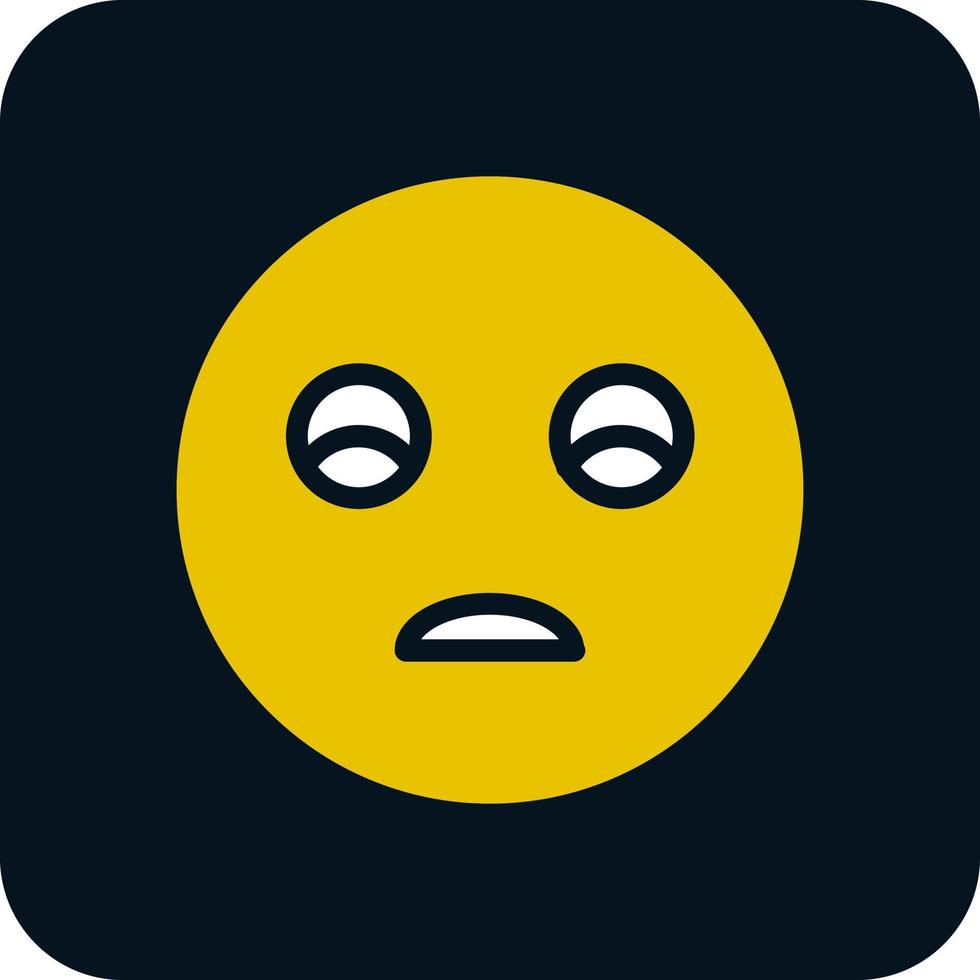 Frown Vector Icon Design