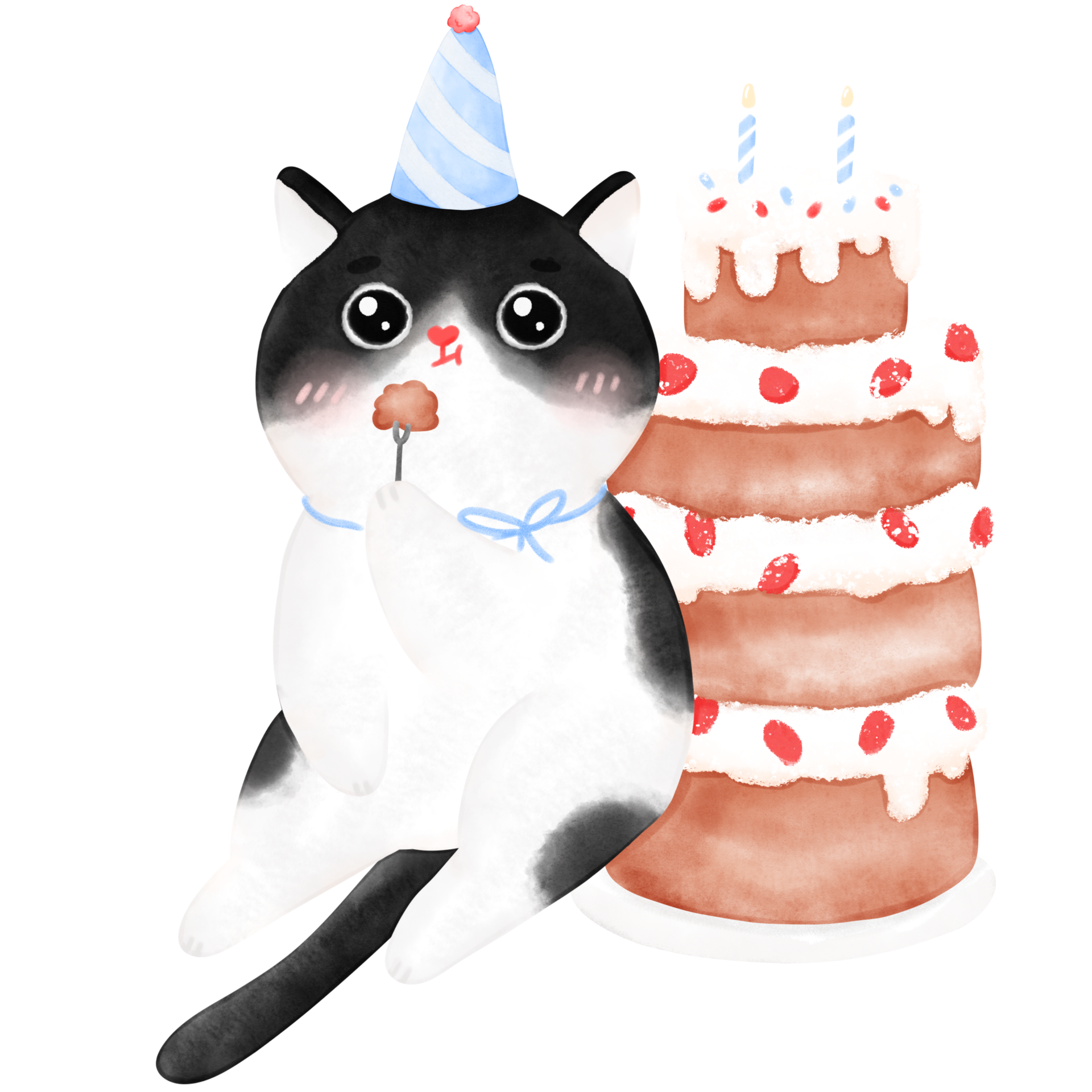 happy birthday cat funny