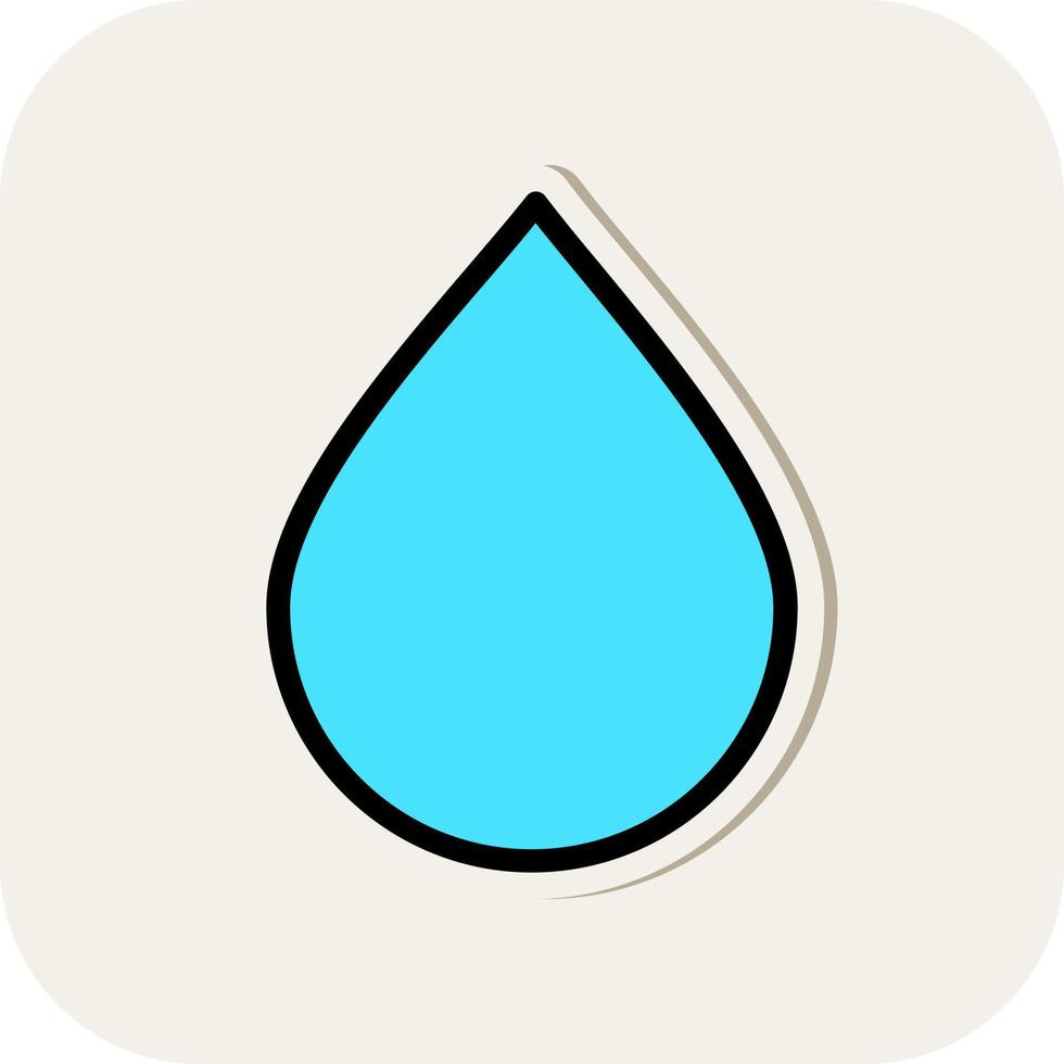 Droplet Vector Icon Design