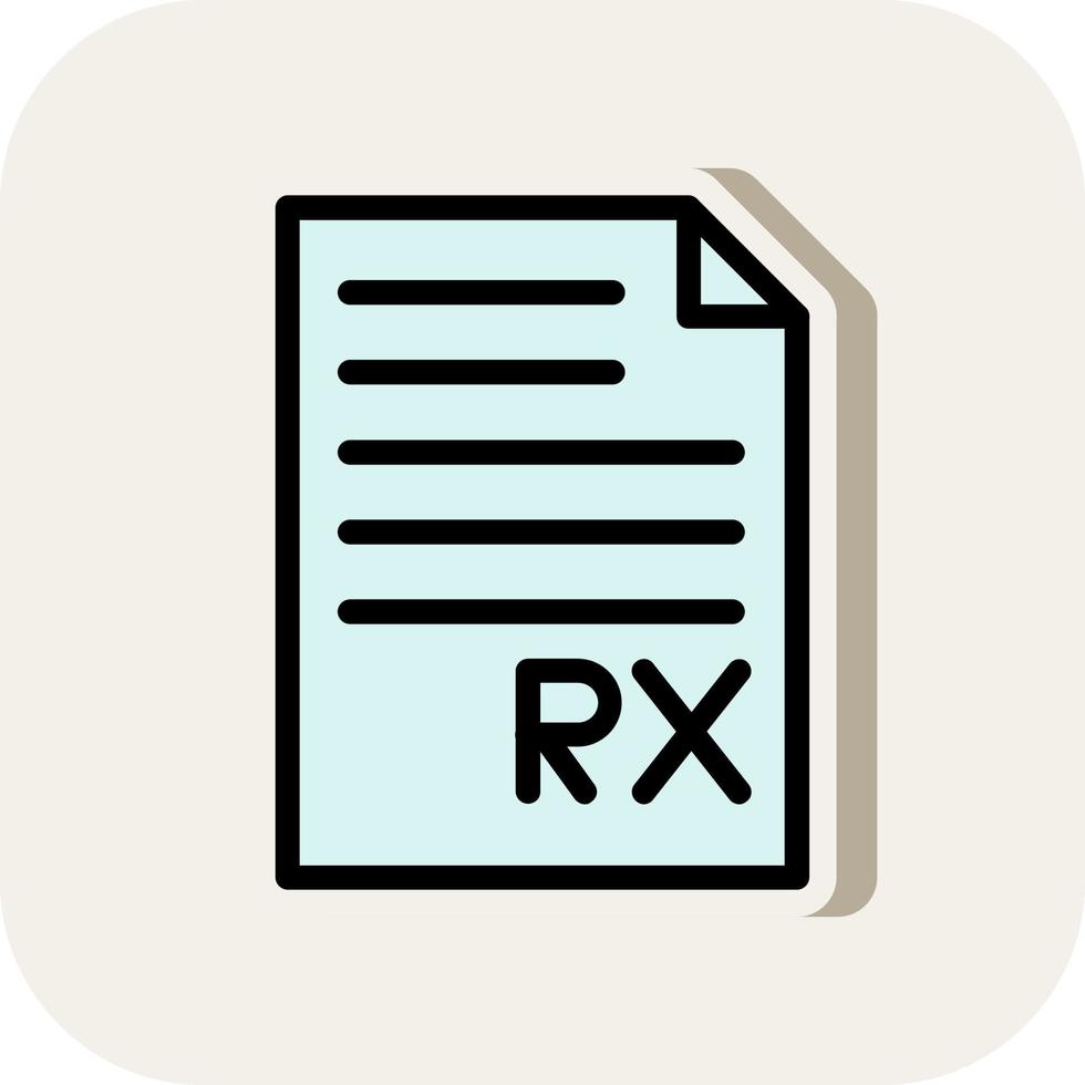 File Prescription Vector Icon Design