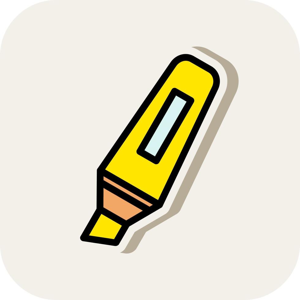 Highlighter Vector Icon DesignHiking Vector Icon Design
