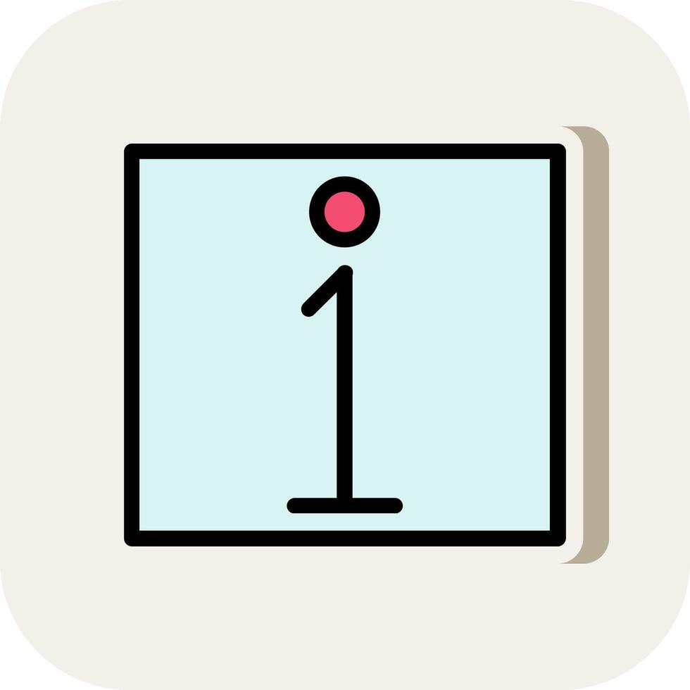 Info Vector Icon Design