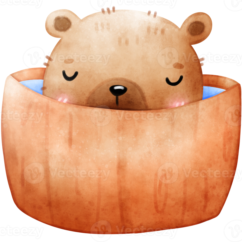 Cute capybara, capybara illustration, Watercolor capybara, happy capybara png