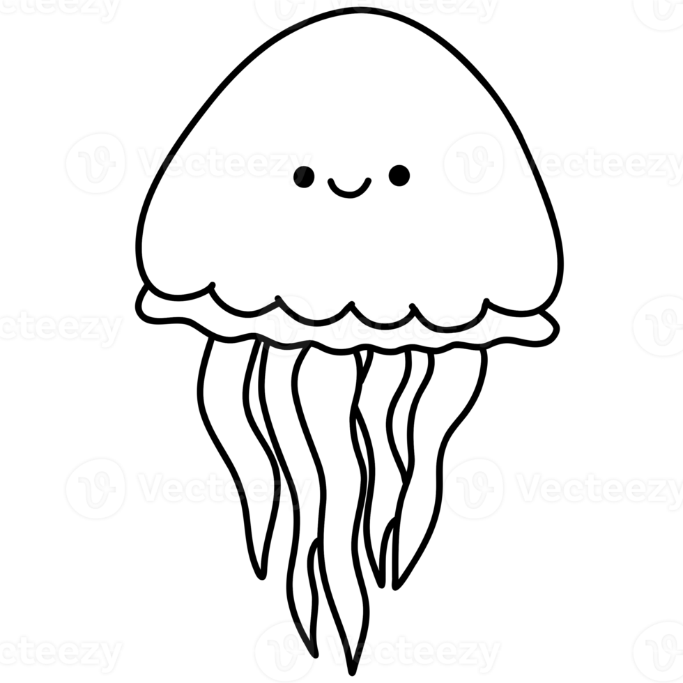 illustration of a jellyfish png