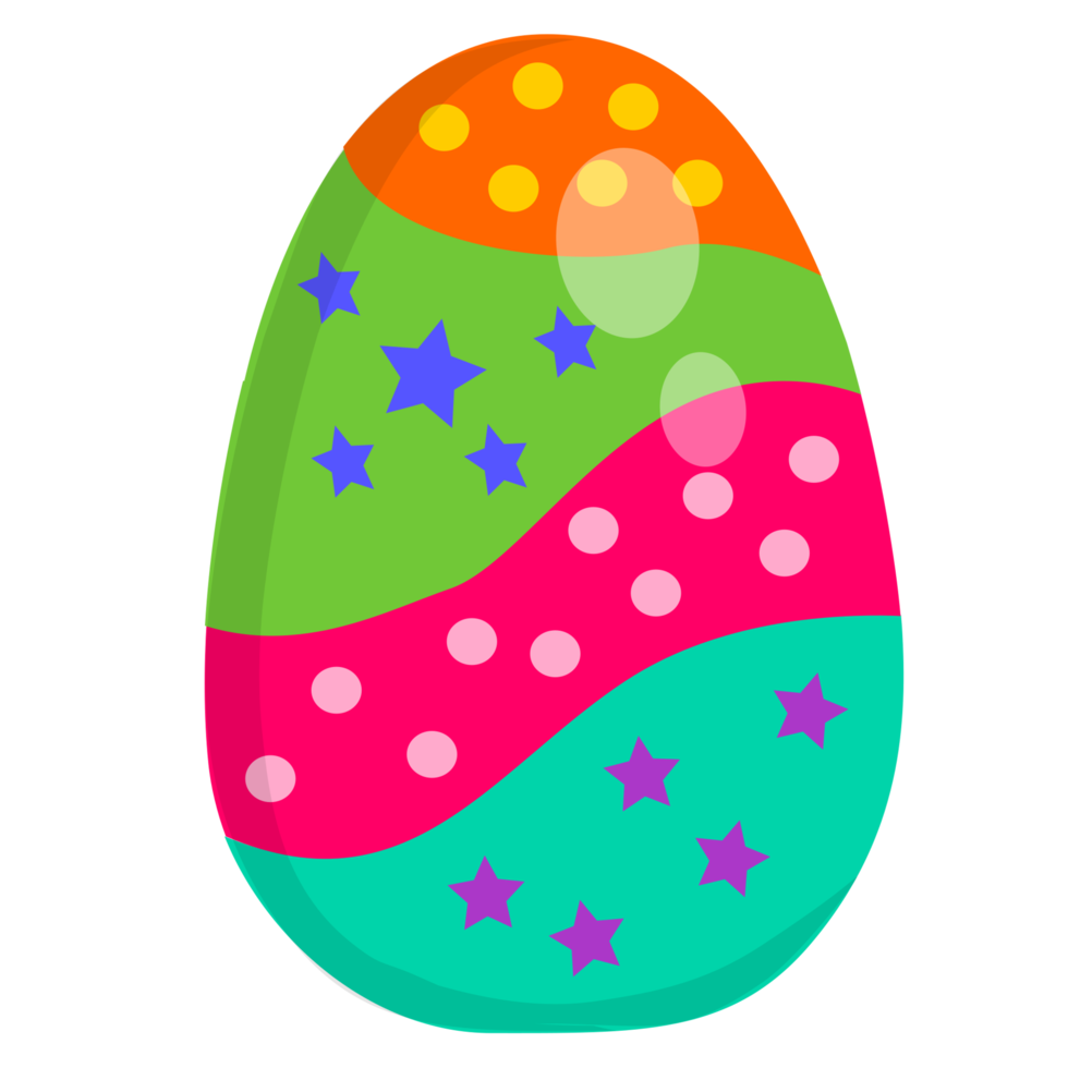 colorful easter egg png
