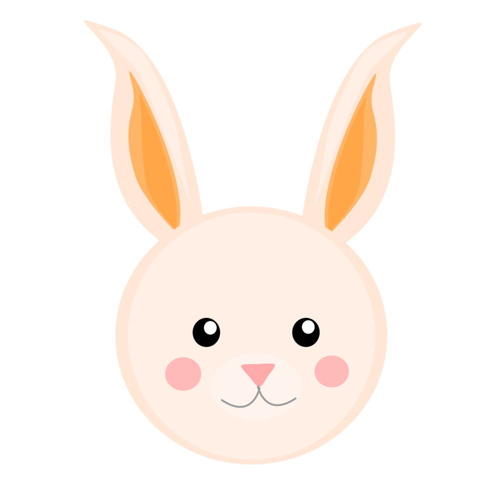 Free easter bunny cute 20956208 PNG with Transparent Background