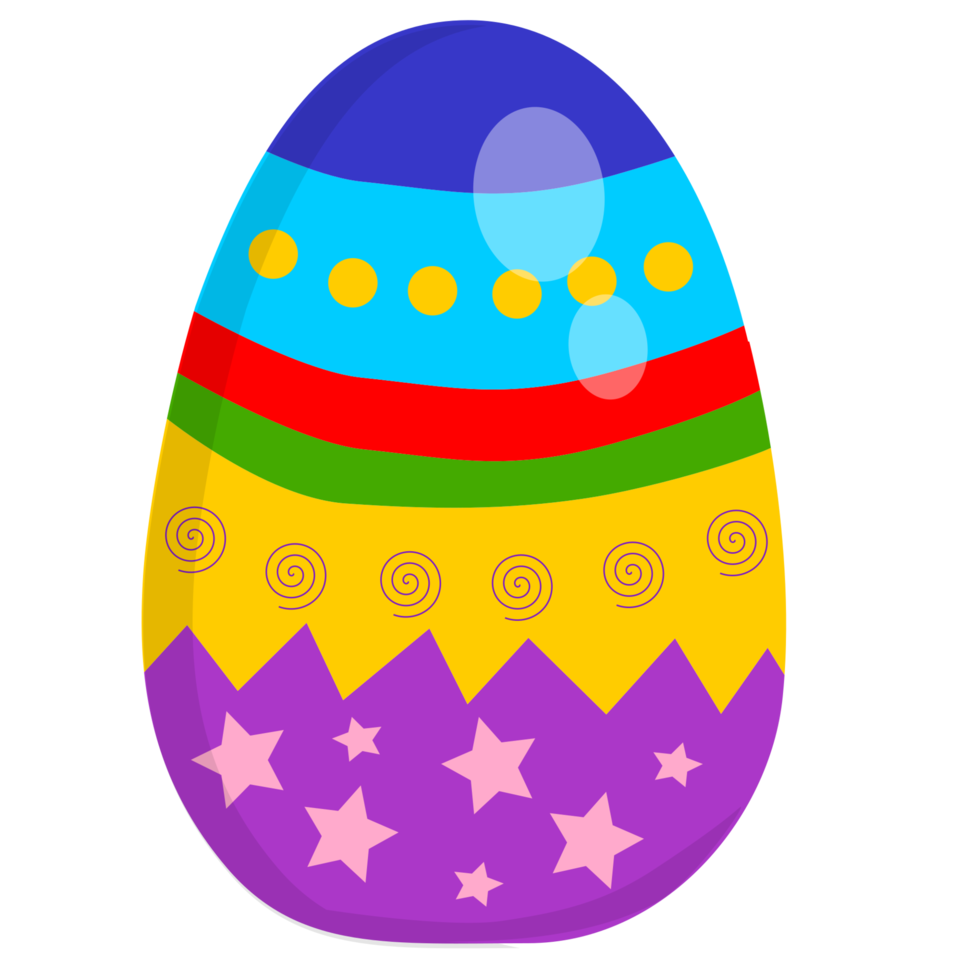 colorful easter egg png