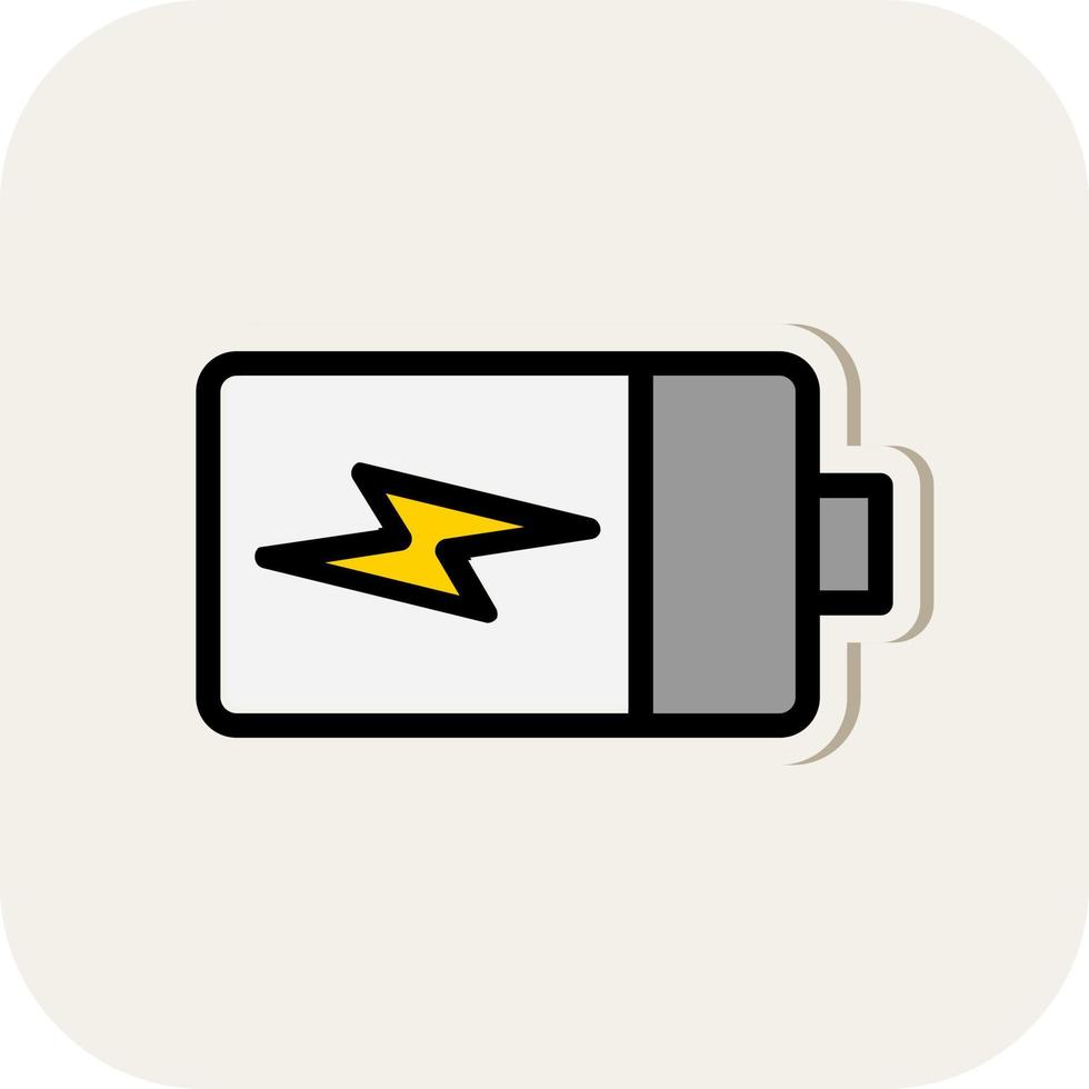 Charging Vector Icon Design
