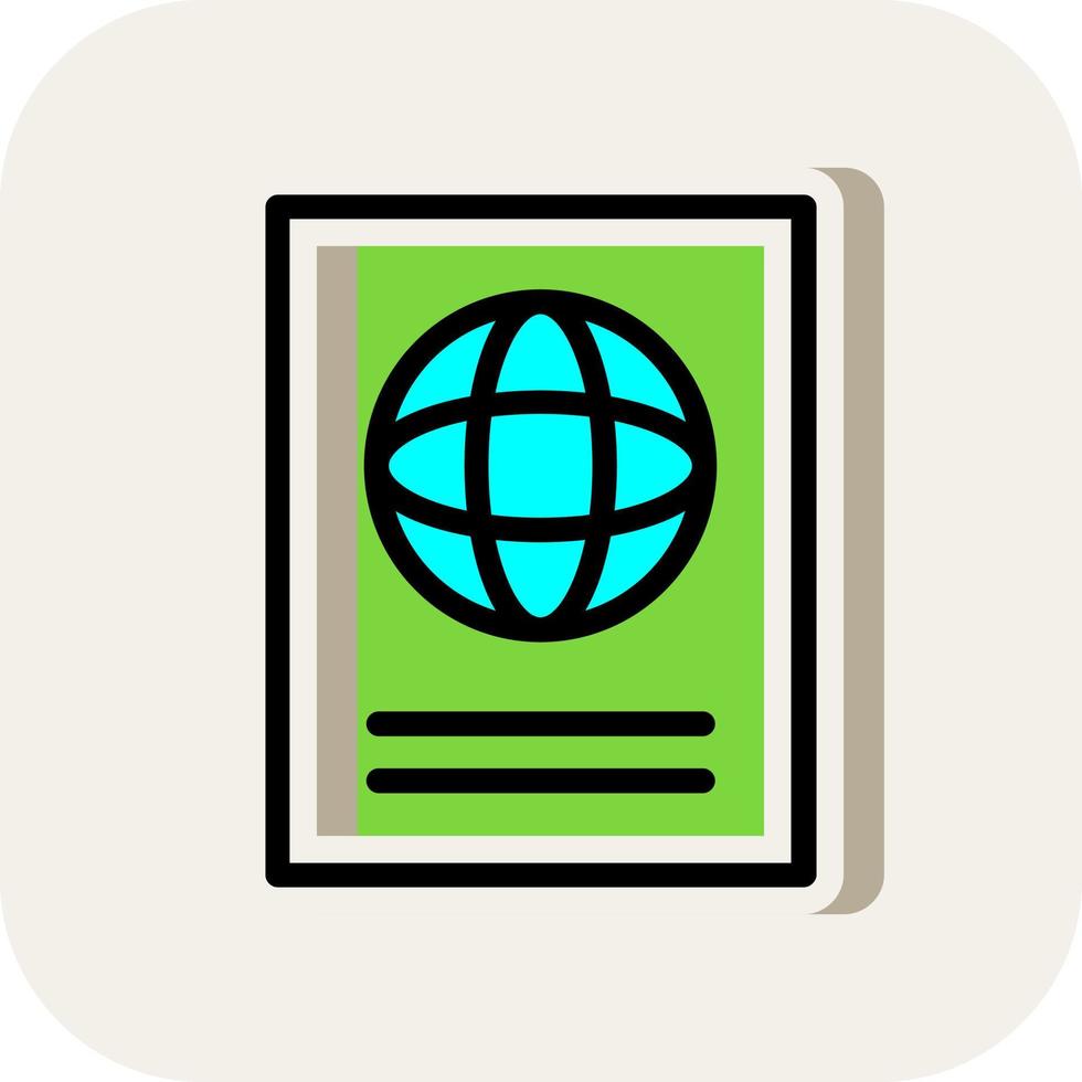 Passport Vector Icon Design