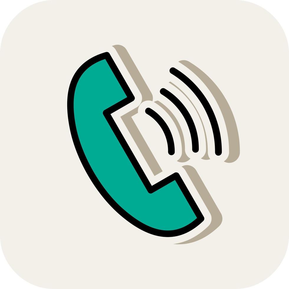 diseño de icono de vector de volumen de teléfono