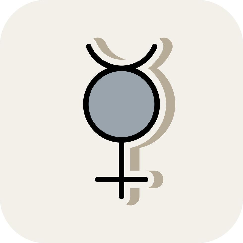 Mercury Vector Icon Design