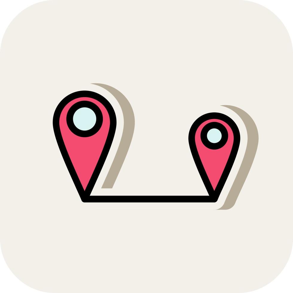 Map Marker Alt Vector Icon Design