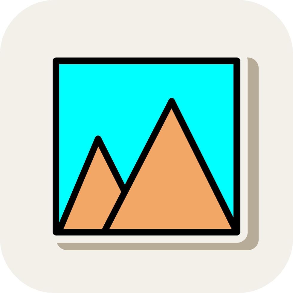 Mountain Vector Icon Design