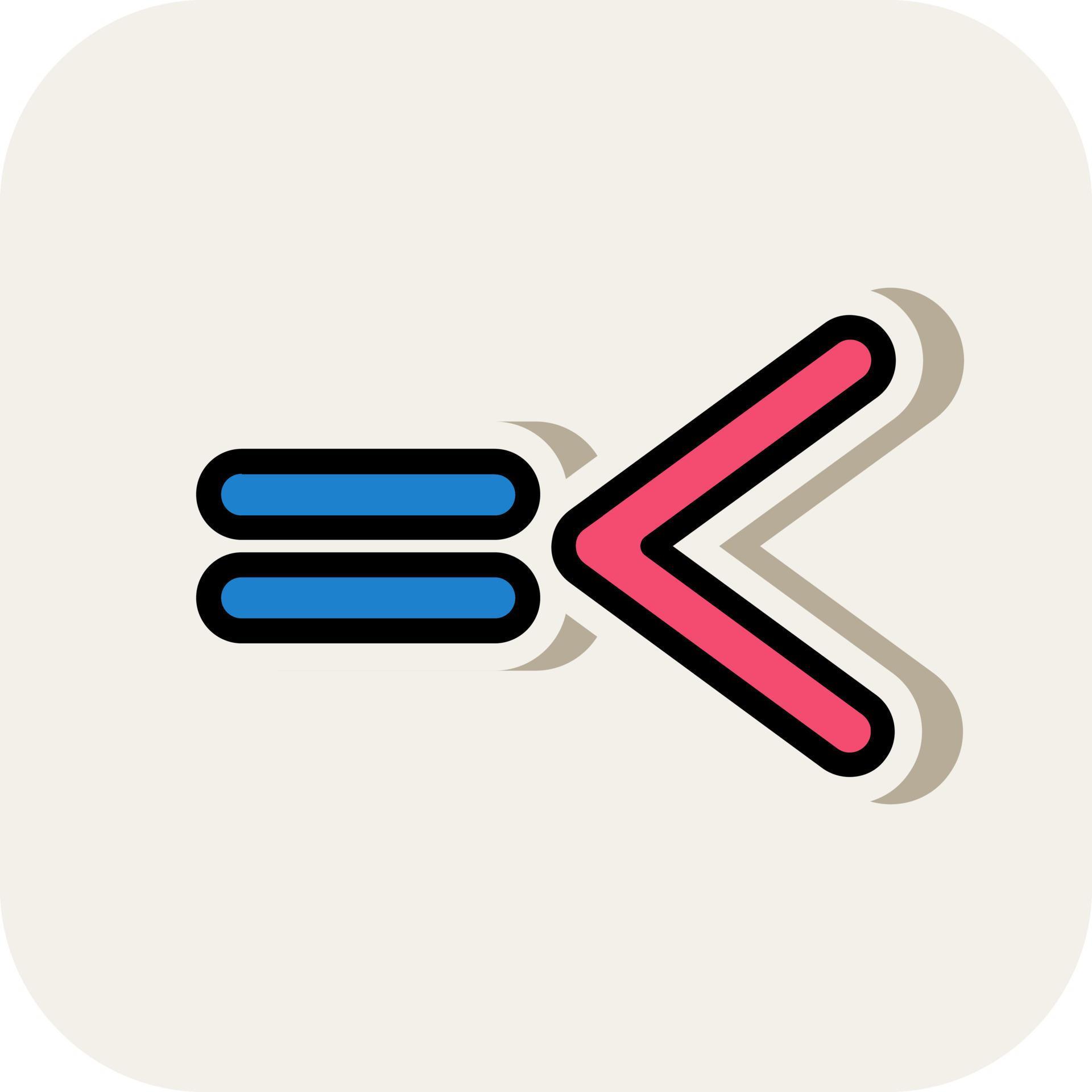 Less Than Equal Vector Icon Design 20956531 Vector Art at Vecteezy