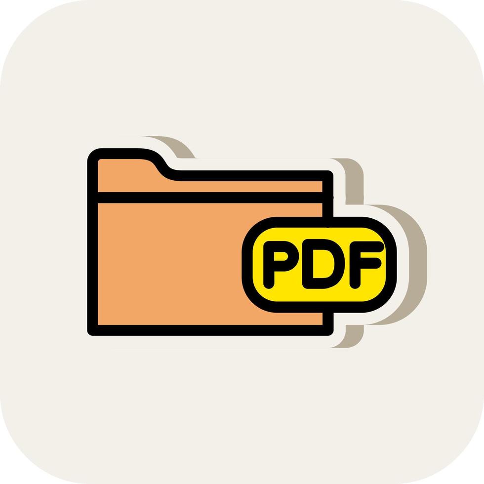 File Pdf Vector Icon Design