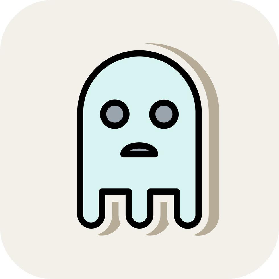 diseño de icono de vector fantasma