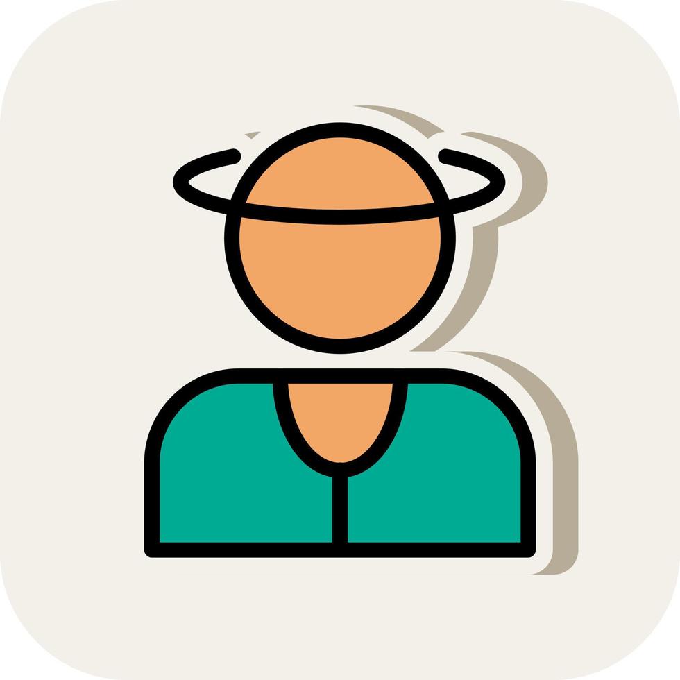Dizzy Vector Icon Design