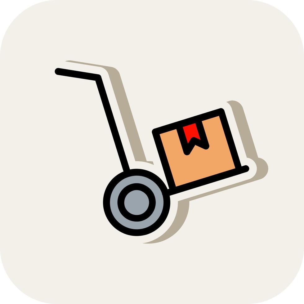 Dolly Vector Icon Design
