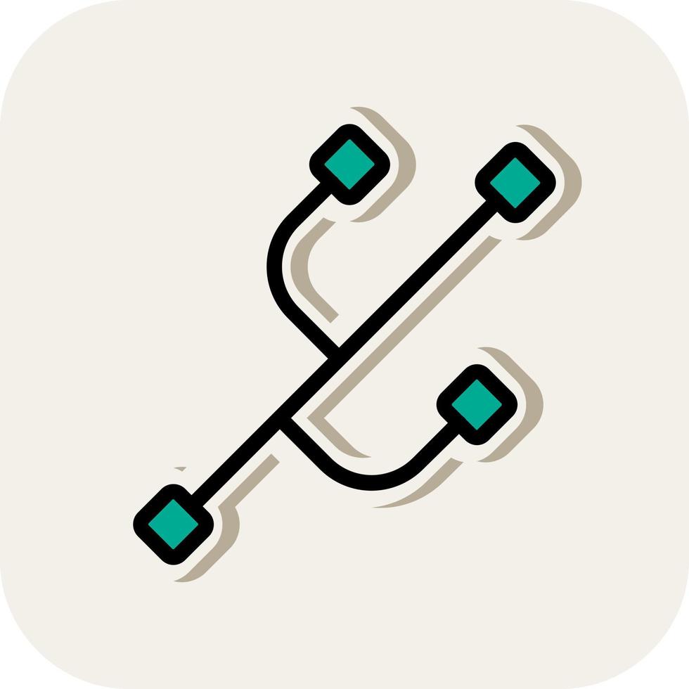 Code Branch Vector Icon Design