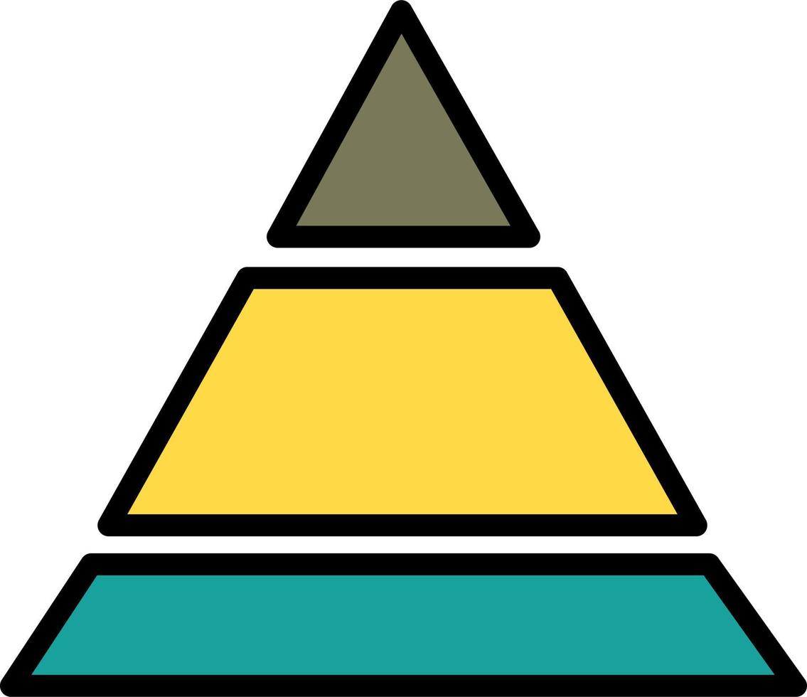 Pyramindchart Vector Icon
