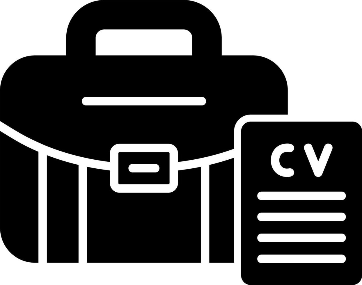 Curriculum Vitae Vector Icon