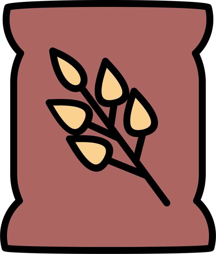 Seedbag Vector Icon