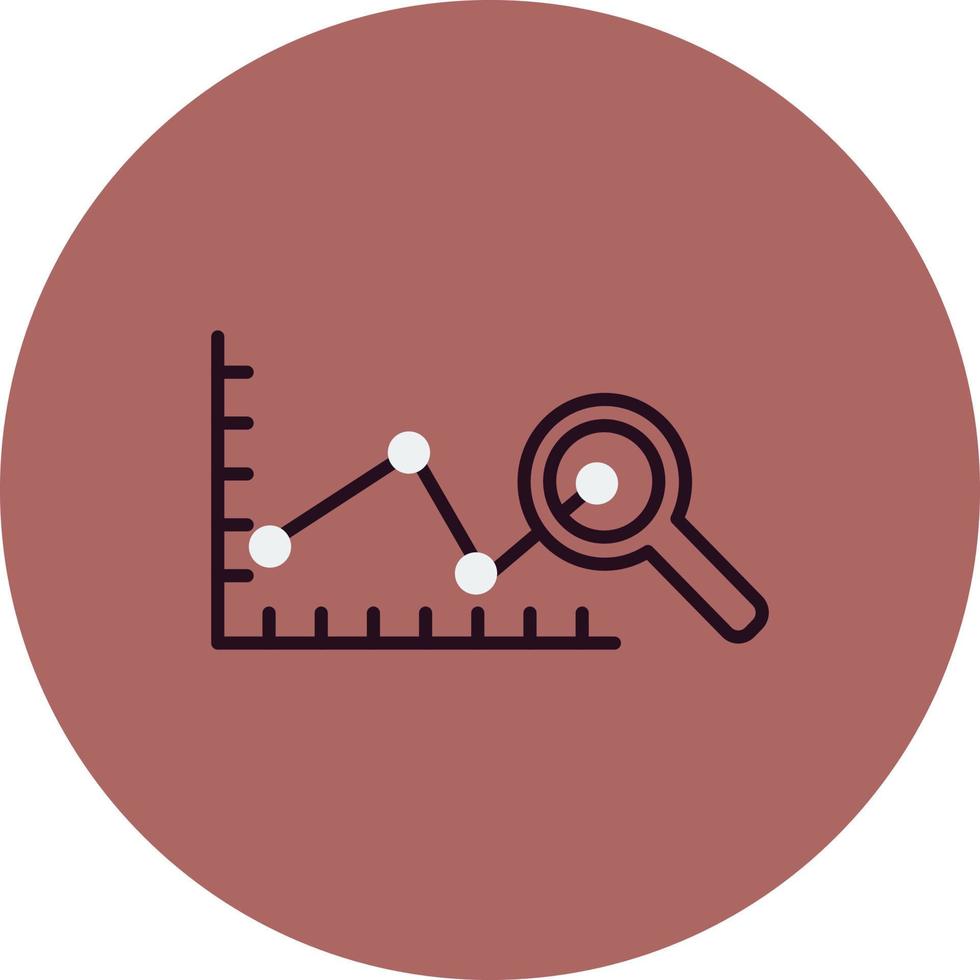 Predictive Chart Vector Icon