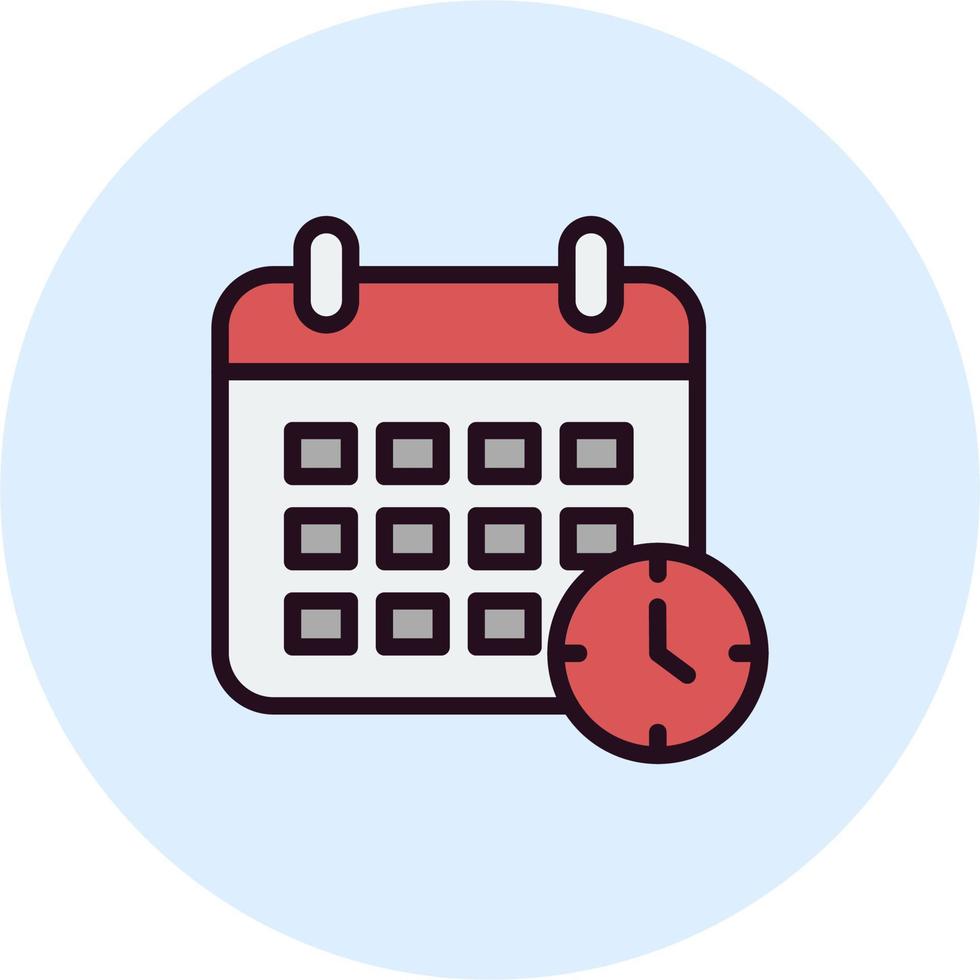 Schedule  Vector Icon