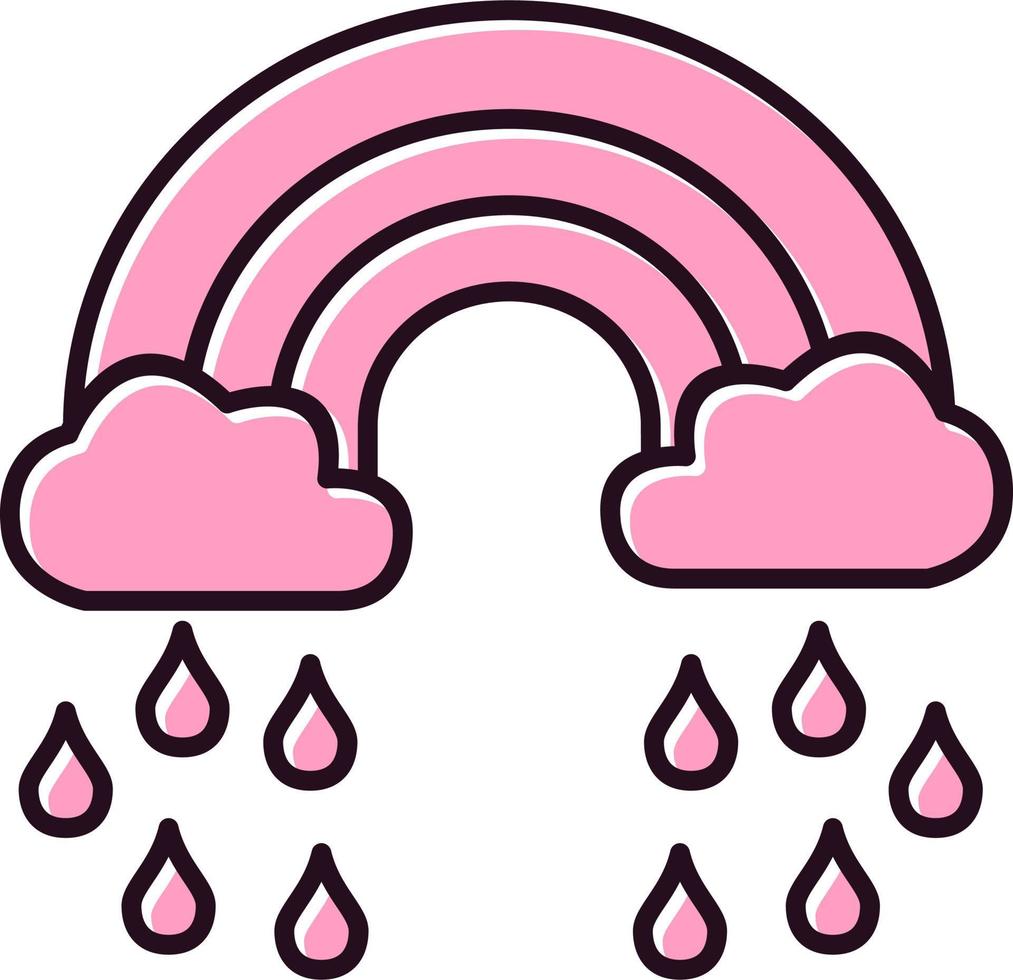 Rainbow Vector Icon