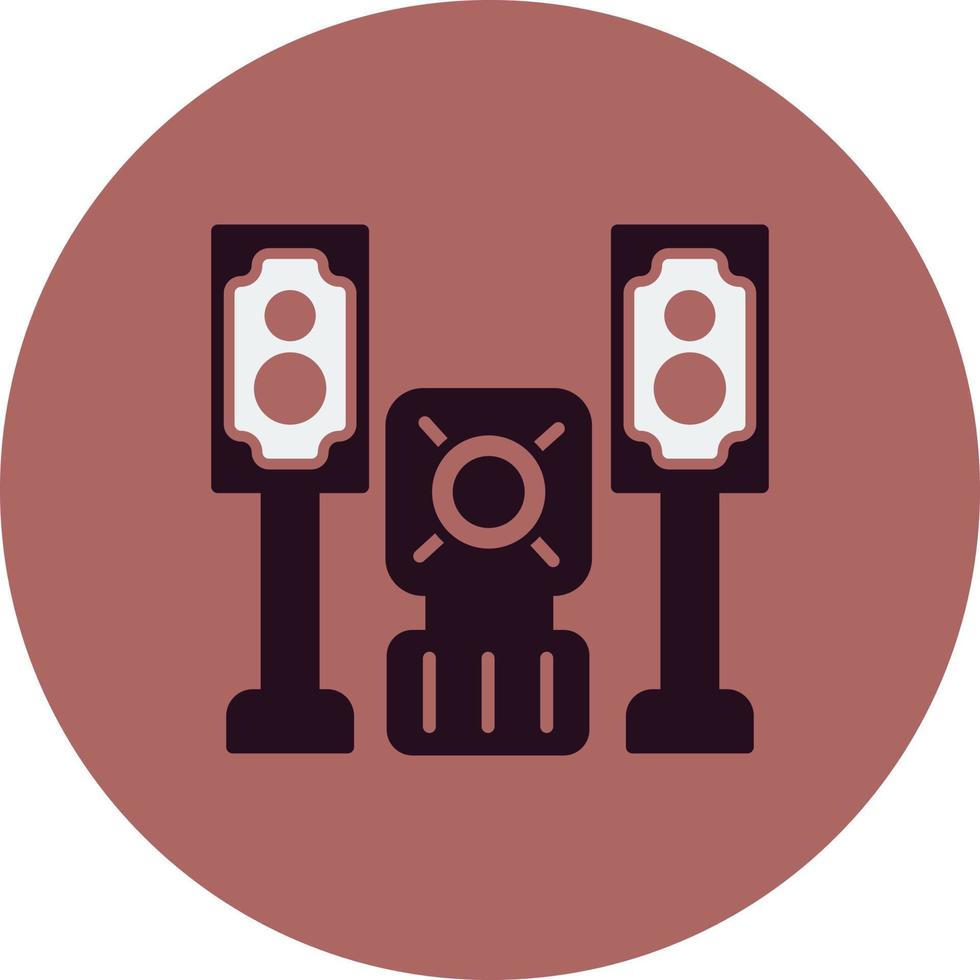 Sound system Vector Icon