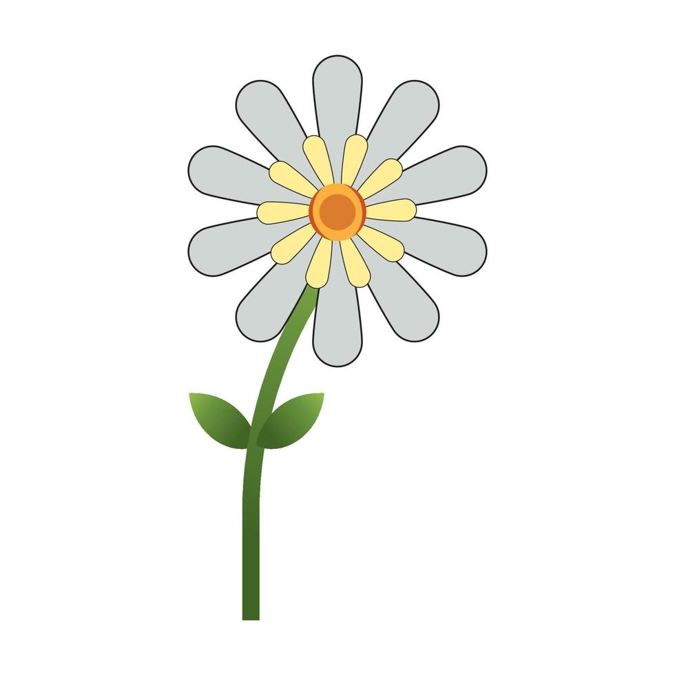 flower icon vector