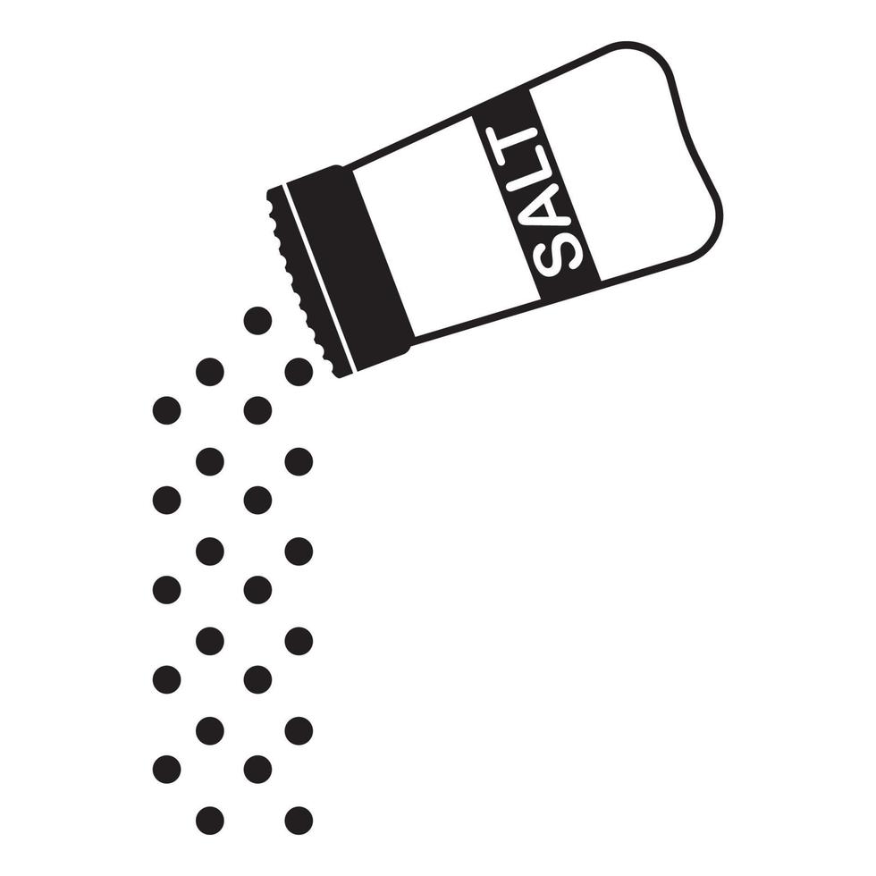 salt icon or salt sprinkles vector