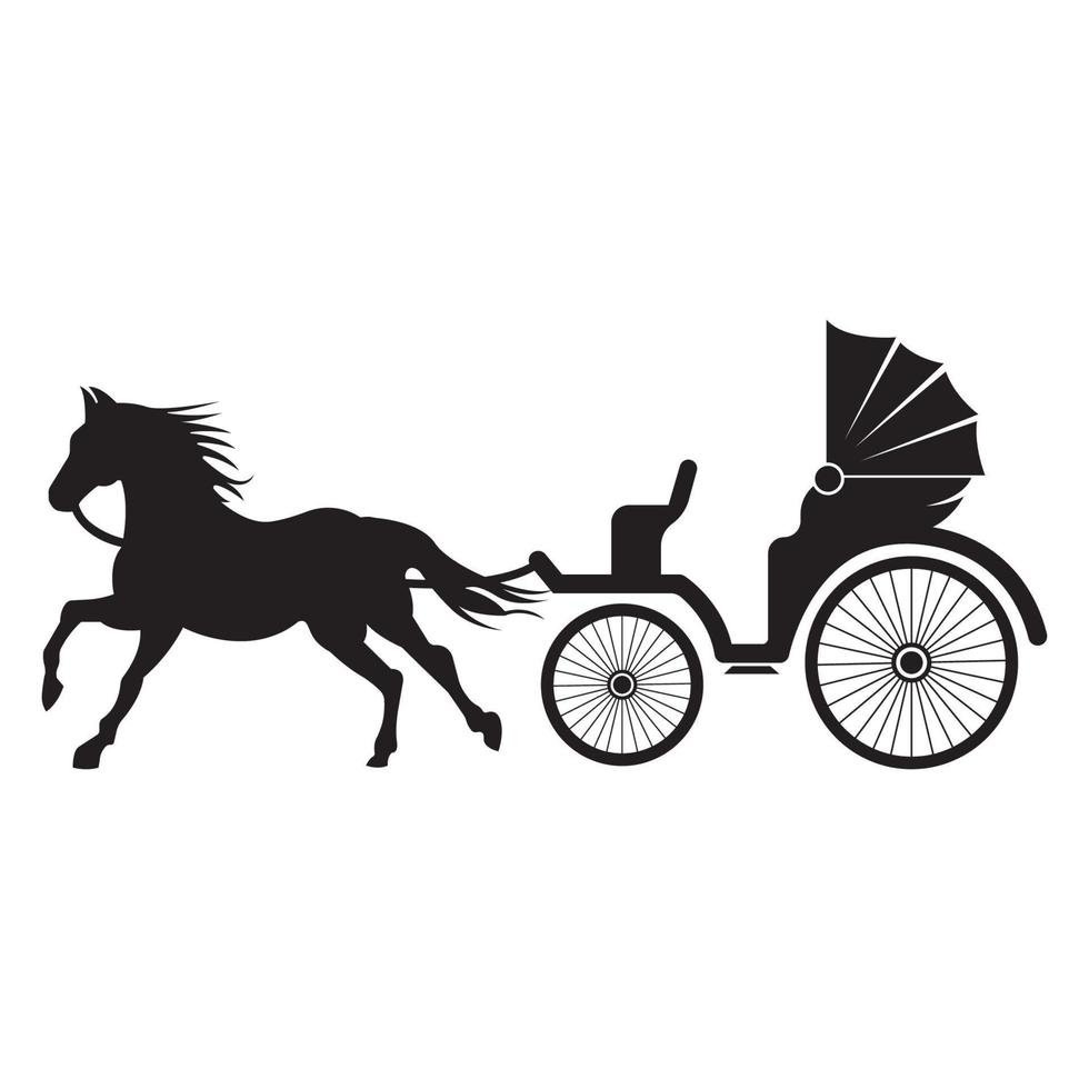 Carriage icon vector