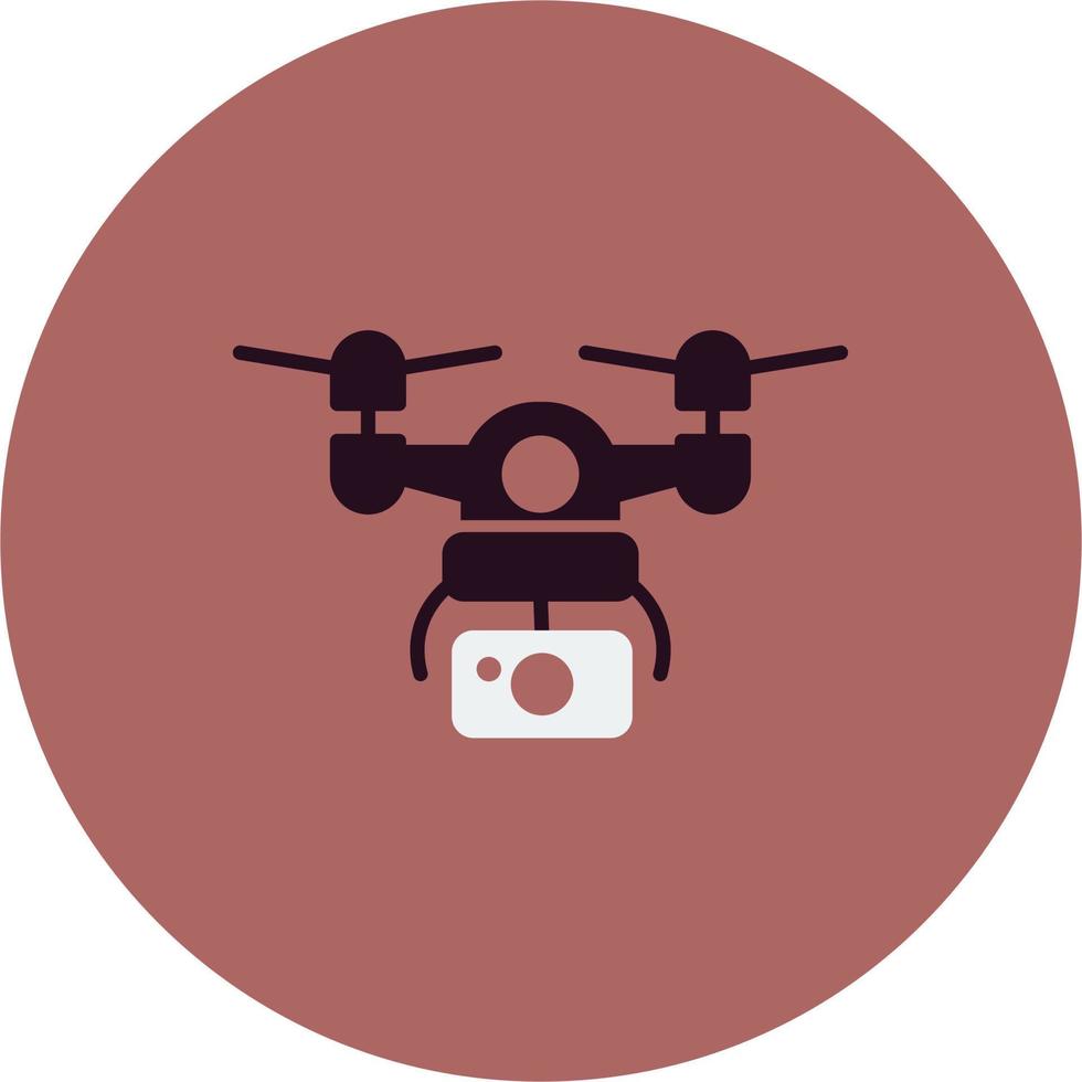 Camera drone Vector Icon