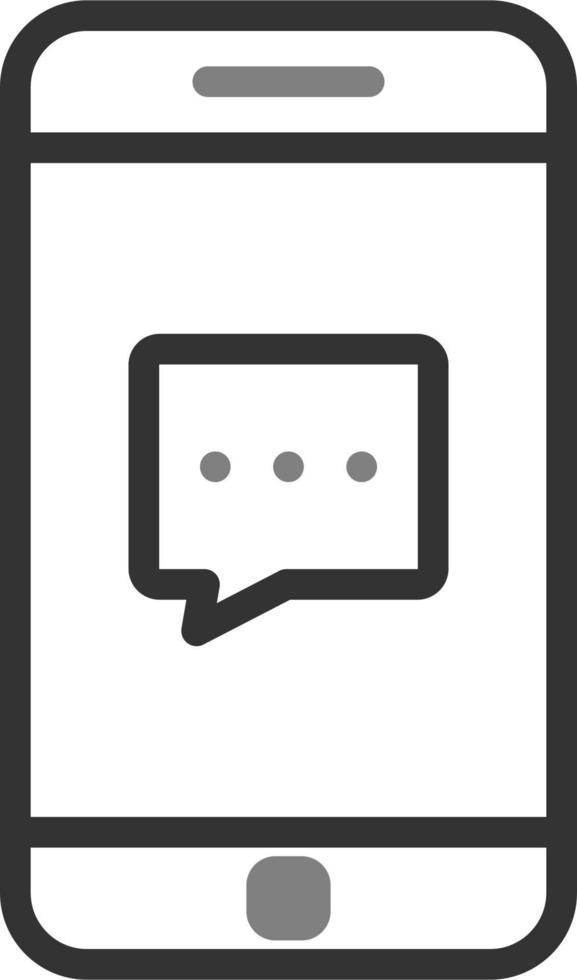 Phone Chat Vector Icon