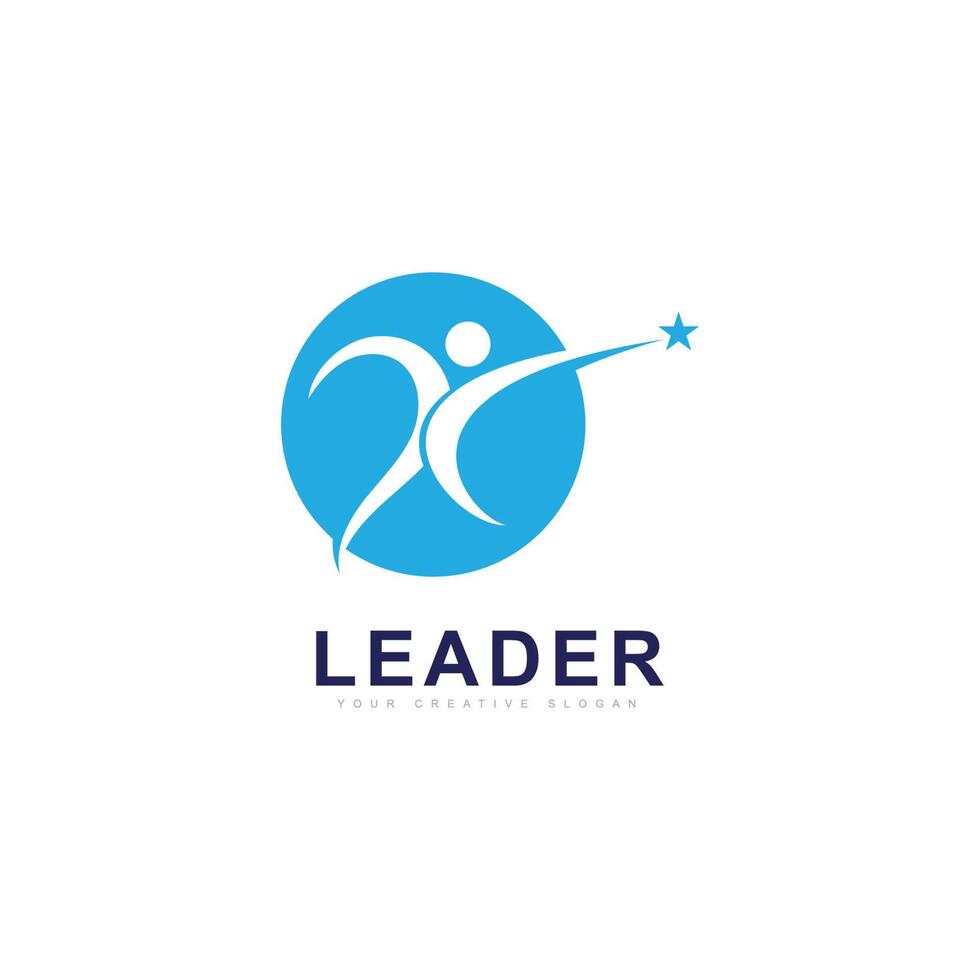 leadership logo success logo and education logo vector 20958289 Vector